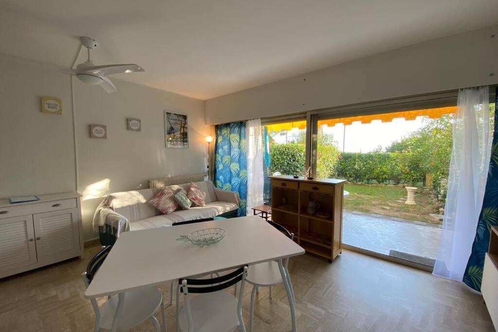 C037-Nice Studio With Garden And Parking - Near Beach 칸느 외부 사진