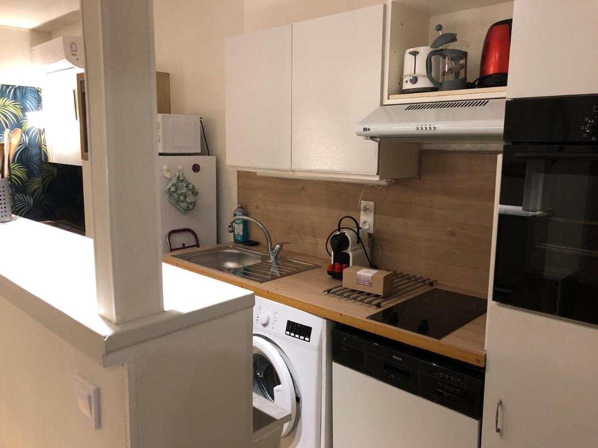 C037-Nice Studio With Garden And Parking - Near Beach 칸느 외부 사진